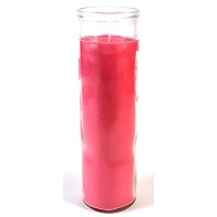 Vela en Tarro Rosa de 7 Días