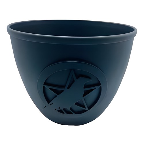 Pentagram & Crow Candle Holder