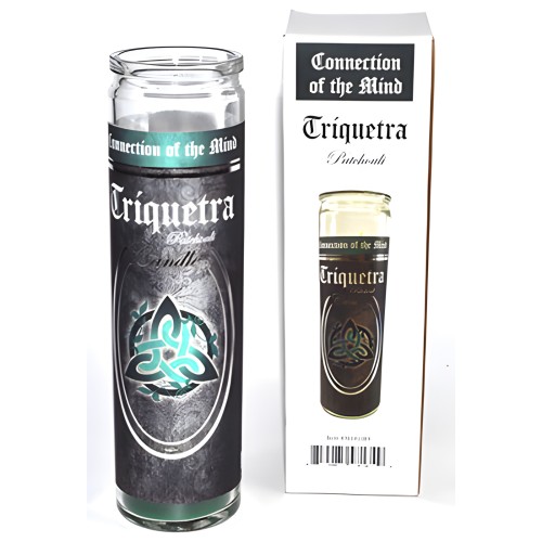 Vela en Tarro Triquetra (Patchouli) 90 hr