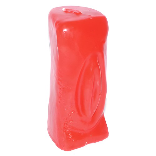Red Female Gender Candle - 6 1/2"