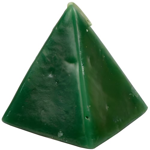 Green Cherry Pyramid Candle (2 1/2")