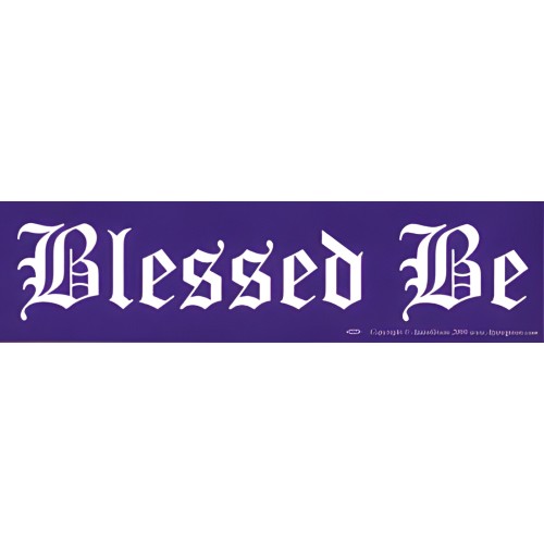 Pegatina Blessed Be - Vibras Positivas