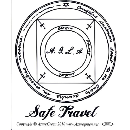 Safe Travel Bumper Sticker