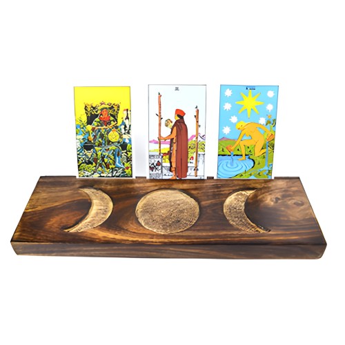 12" Triple Moon Card Holder