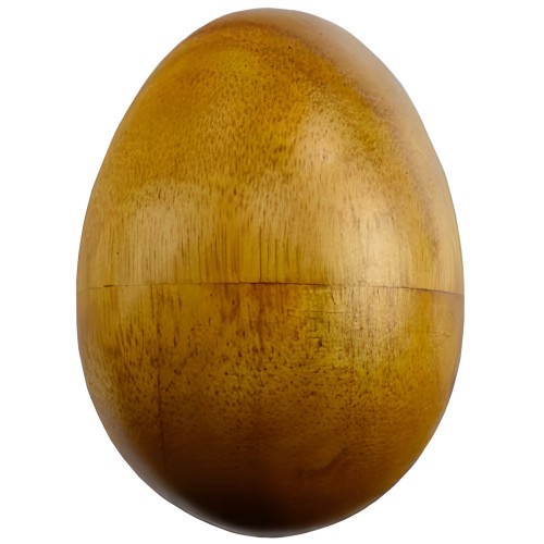 Shaker de Huevo de Madera