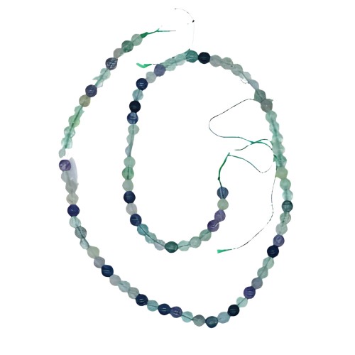 4mm Rainbow Fluorite Beads
