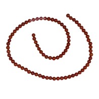 4mm Red Jasper Beads