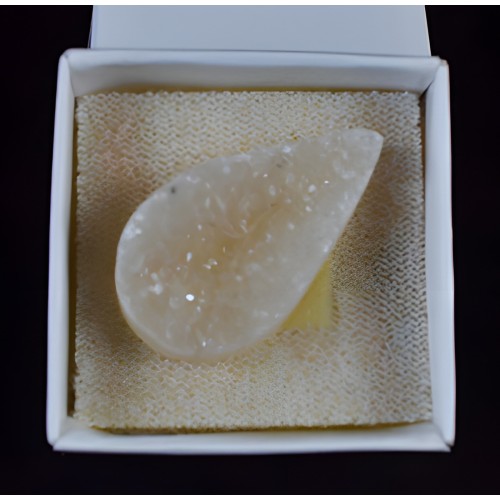 1 1/2" Amethyst Tear Druse Cabochon