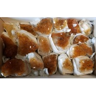 2lb Flat of Citrine Druse