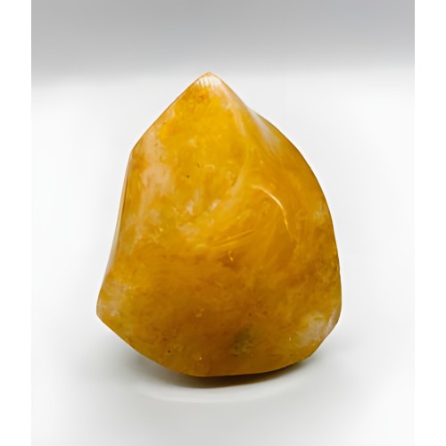 Hematoid Quartz Yellow Flame Shape