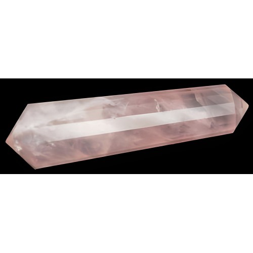 Double Terminated Rose Quartz Point