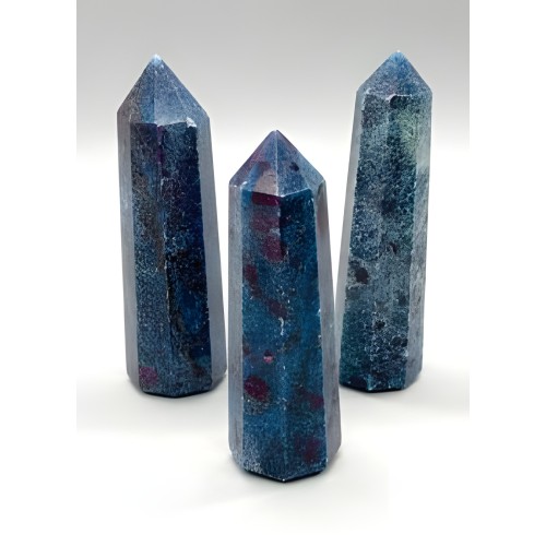 ~3+" Kyanite Blue Obelisk - Communication & Balance