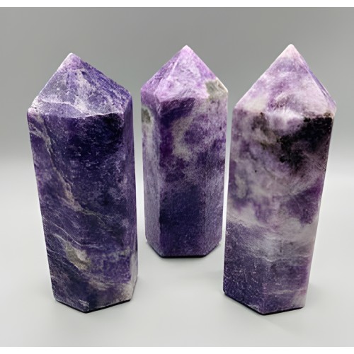 Lepidolite Obelisk - 5+"