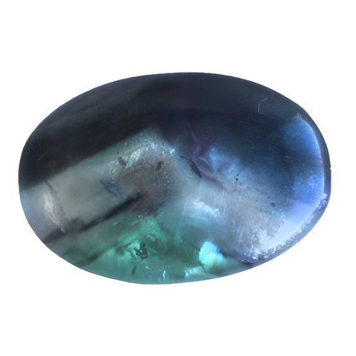 ~1 1/2" Fluorite Palm Stone