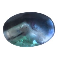 ~1 1/2" Fluorite Palm Stone