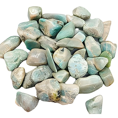 Amazonite Tumbled Stones - 1 lb