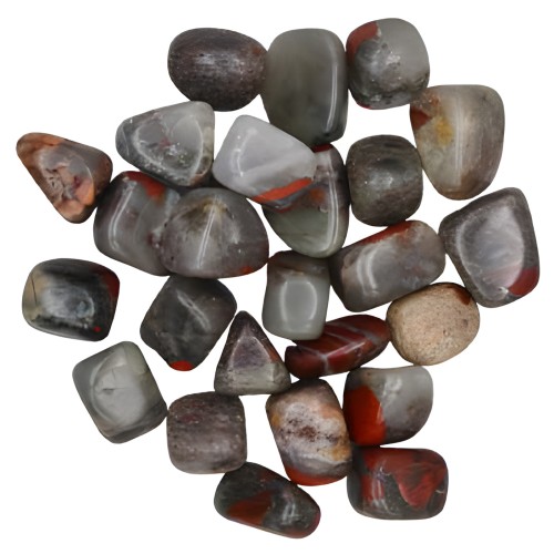 African Bloodstone Tumbled Stones