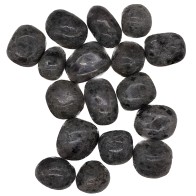 1 lb Flame Stone Tumbled Stones - Clarity