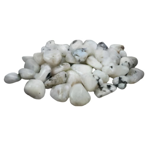 1 lb Rainbow Moonstone Tumbled Stones