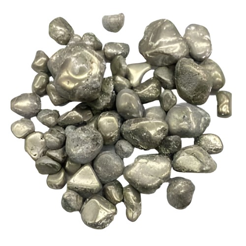 Pyrite Tumbled Stones 1 lb
