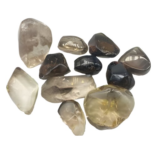 1 lb Smoky Quartz (1.5" to 3") Tumbled Stones