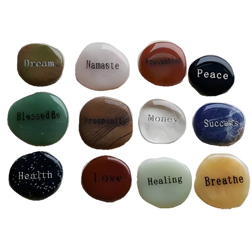 Inspirational Word Worry Stone - Motivation & Peace
