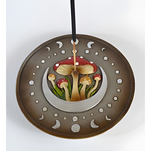4 7/8" Mushroom Burner - Incense Accessory