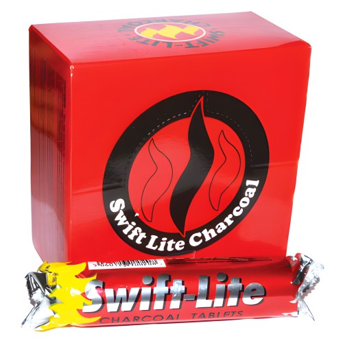 Swift Lite 33mm Charcoal Tablets - 10 Pack
