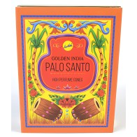 10 Palo Santo Backflow Cones - Calming Aroma