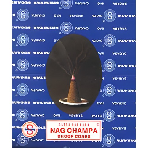 Nag Champa Incense Cone 12 Pack