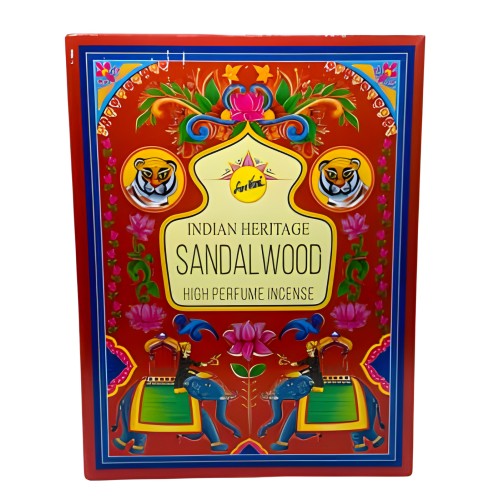 Palitos de Incienso de Sándalo Herencia India 15 gm