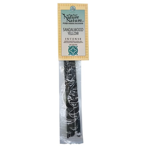 Yellow Sandalwood Stick Incense - 10 Pack