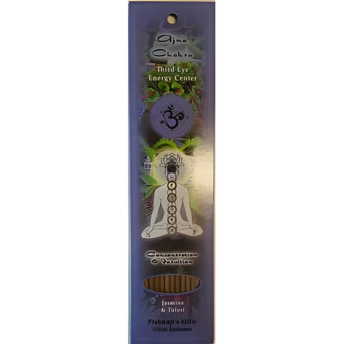 Ajna Chakra Incense Stick 10 Pack - Spiritual Balance
