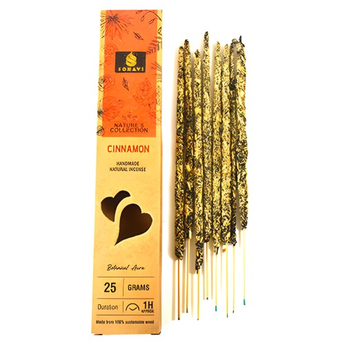 25gm Cinnamon Incense Sticks by Sonavi