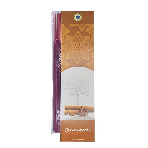20 Cinnamon Incense Sticks - Cozy Aroma