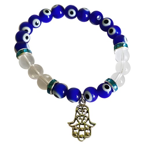 Pulsera de Ojo Maligno de 8mm - Protección Elegante