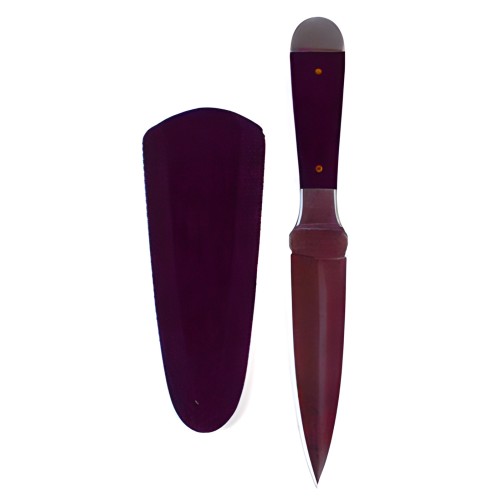 Athame de Cuerno 6 1/2\" - Herramienta Ritual Elegante