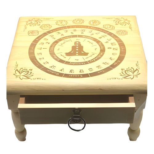 Mesa Altar de Péndulo de 12x12\" - Herramienta Espiritual