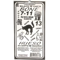 Hueso de Gato Negro - Ingrediente Mágico para Hechizos