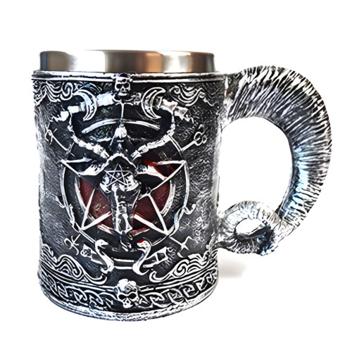 4 3/4" Baphomet Mug