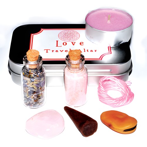 Altar de Amor Portátil | Kit de Ritual Compacto