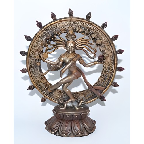 Estatua de Shiva Nataraja de 9\" - Representación Divina