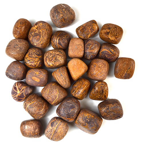 1 lb Jasper, Calligraphy Arabic Tumbled Stones