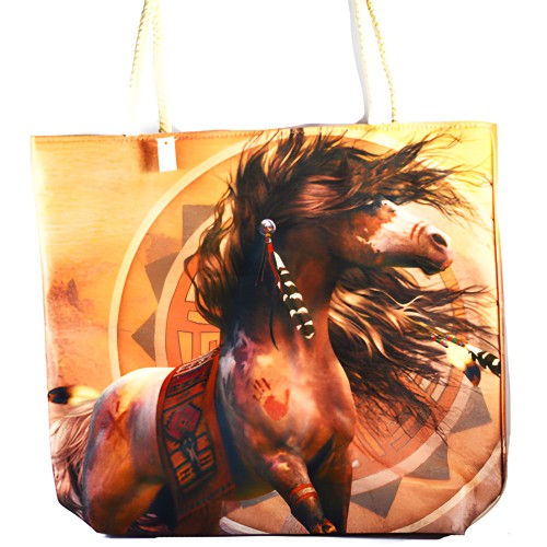 Bolsa Tote de Caballo 17\" x 17\" - Elegante y Funcional