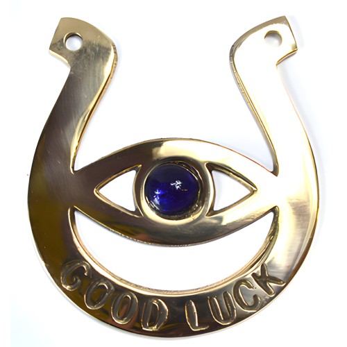 Horseshoe Ojo - Amuleto de Buena Suerte - Protección