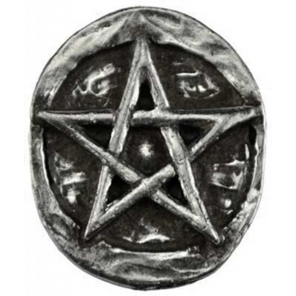 Pentagram pocket stone