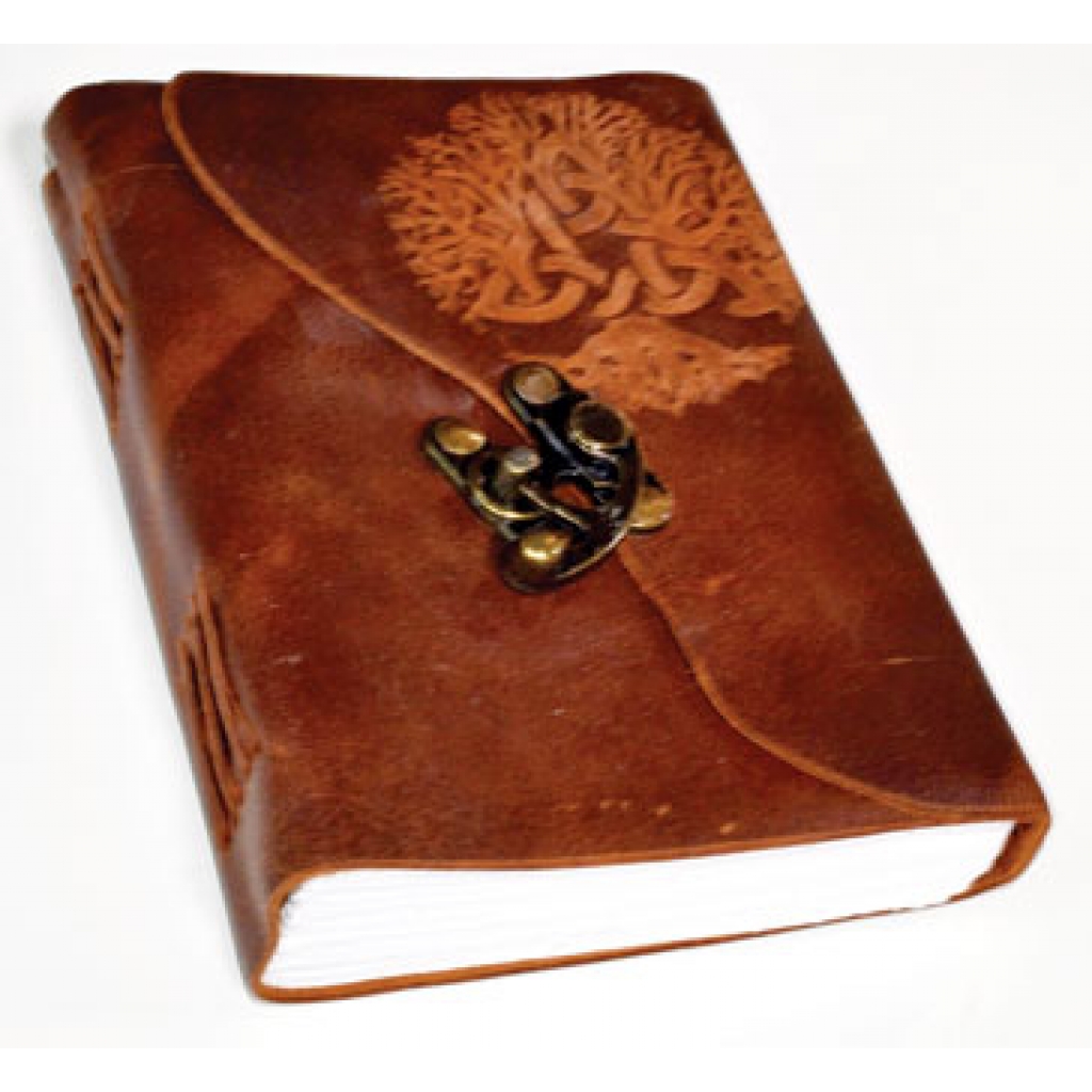 Tree of Life leather w/ latch