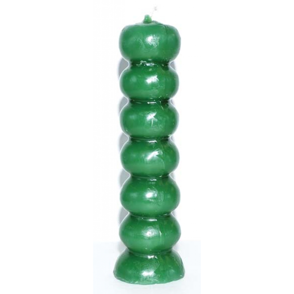 Green Seven Knob candles
