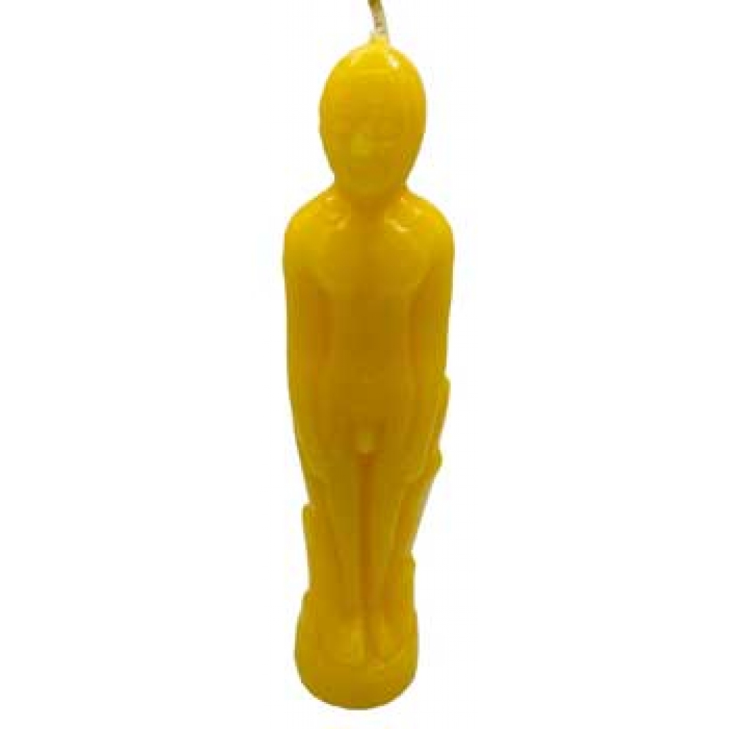 Yellow Male candle
