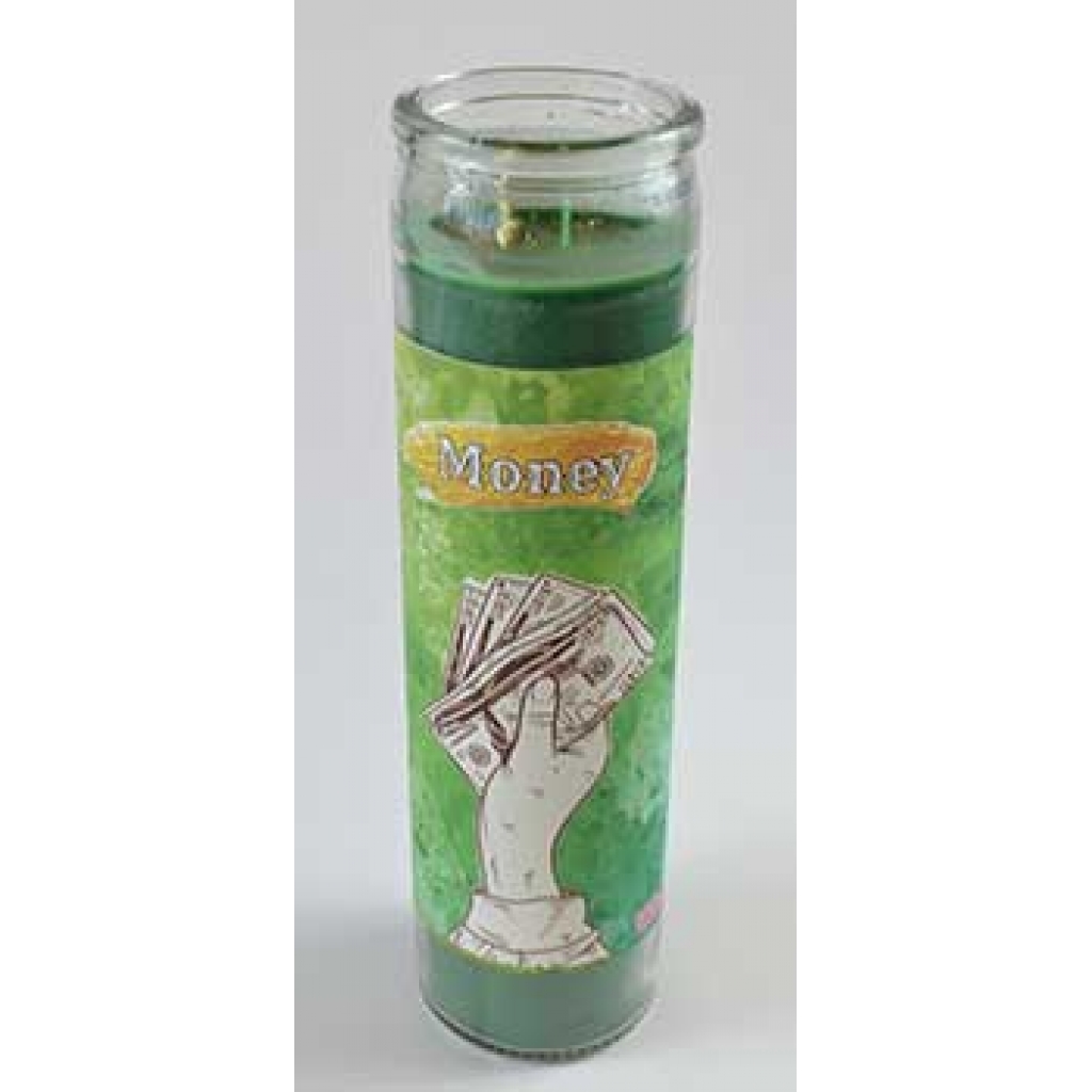 Money aromatic jar candle